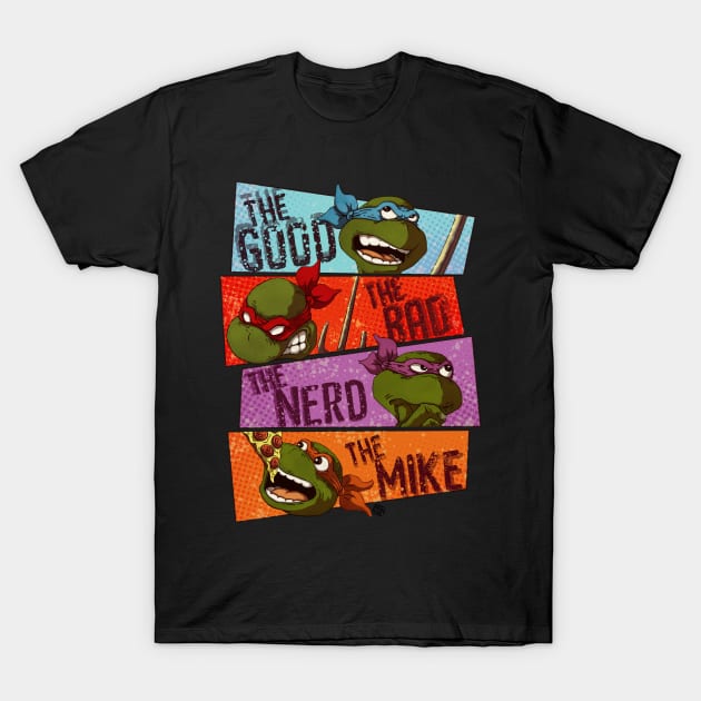 The Good, the Bad, the Nerd, the Mike T-Shirt by MORLOX